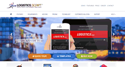Desktop Screenshot of logisticsscript.com